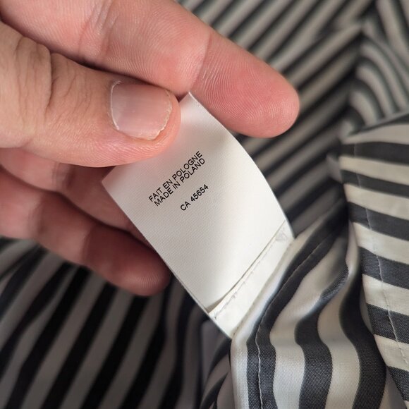 PHILIPPE DUBUC - Striped shirt - Sz 2 - Picture 9 of 10